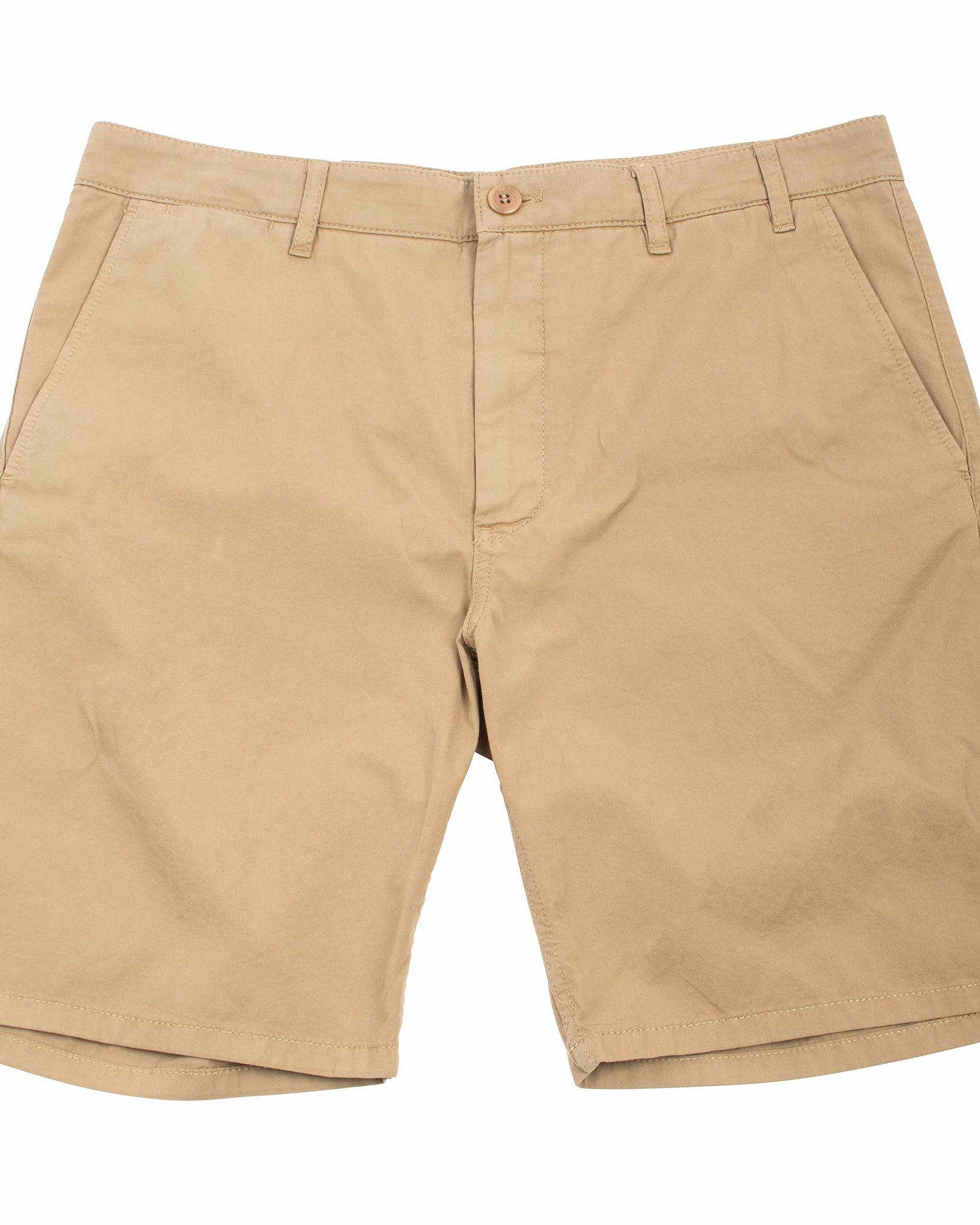 Norse Projects Aros Light Twill Shorts Utility Khaki Detail