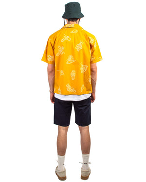 Norse Projects Carsten Print Chrome Yellow Back