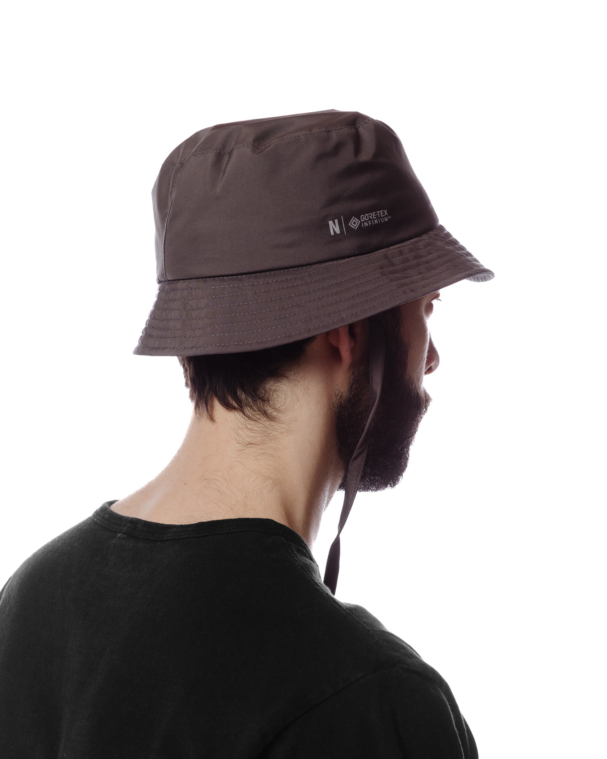 Norse Projects Gore Tex Infinium Bucket Hat Heathland Brown