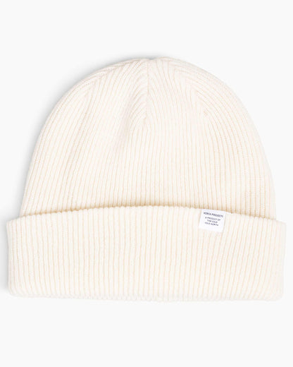 Norse Projects Norse Beanie Ecru