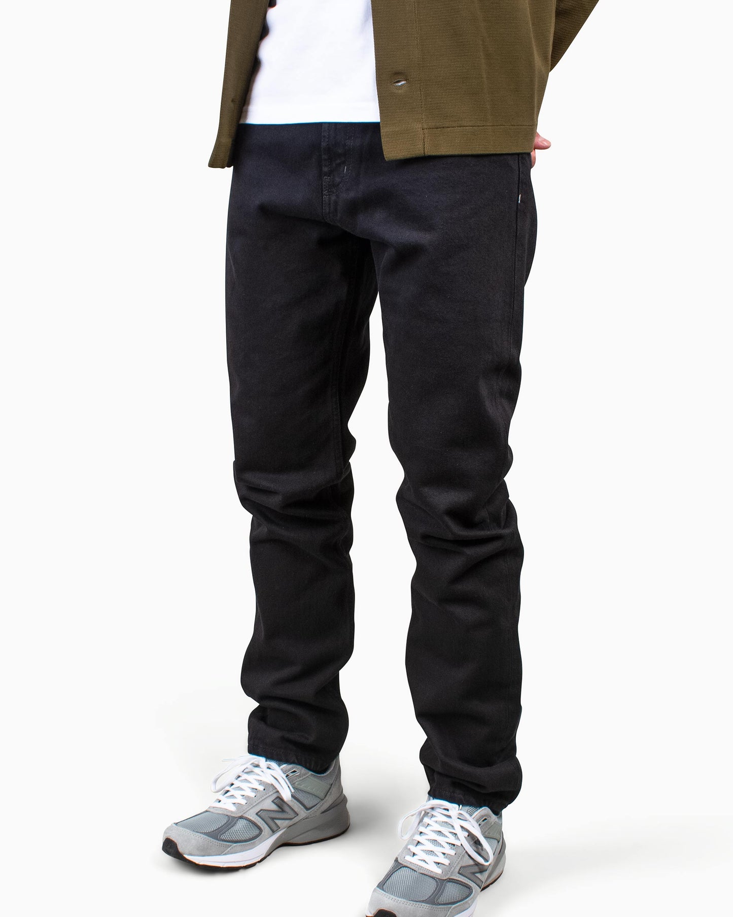 Norse Projects Norse Slim Denim Black Close