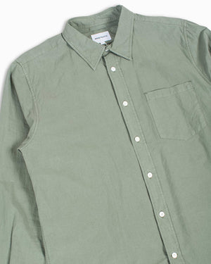 Norse Projects Osvald Tencel Dried Sage Green Details