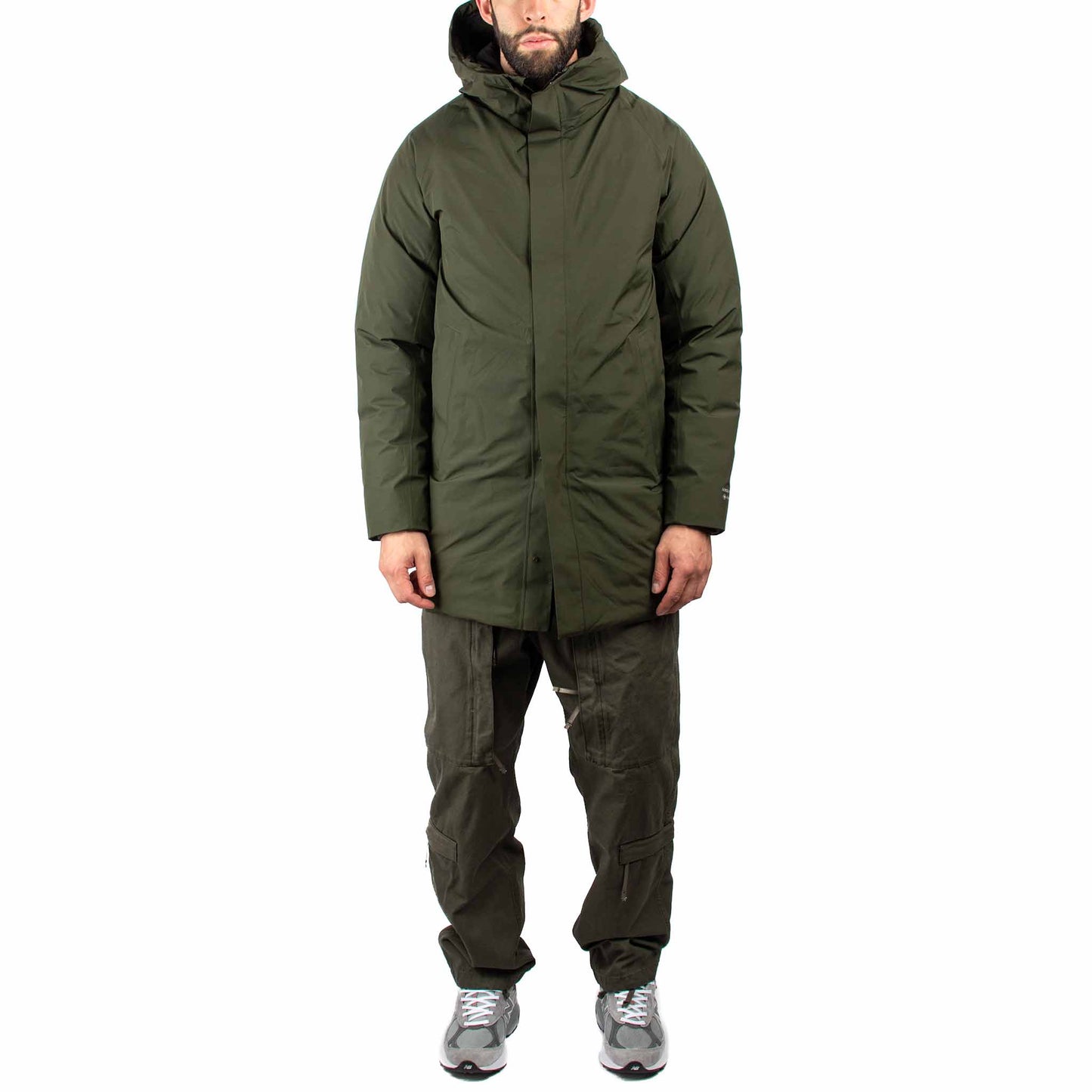 Norse Projects Rokkvi 5.0 Gore-Tex Beech Green Model