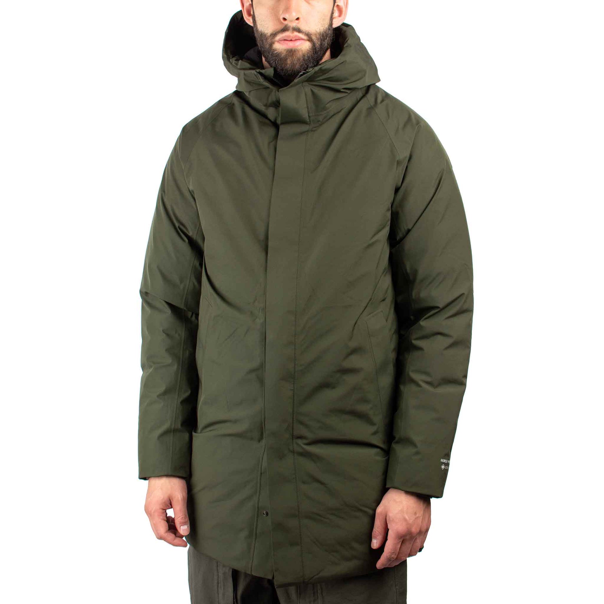 Norse Projects Rokkvi 5.0 Gore-Tex Beech Green CLose