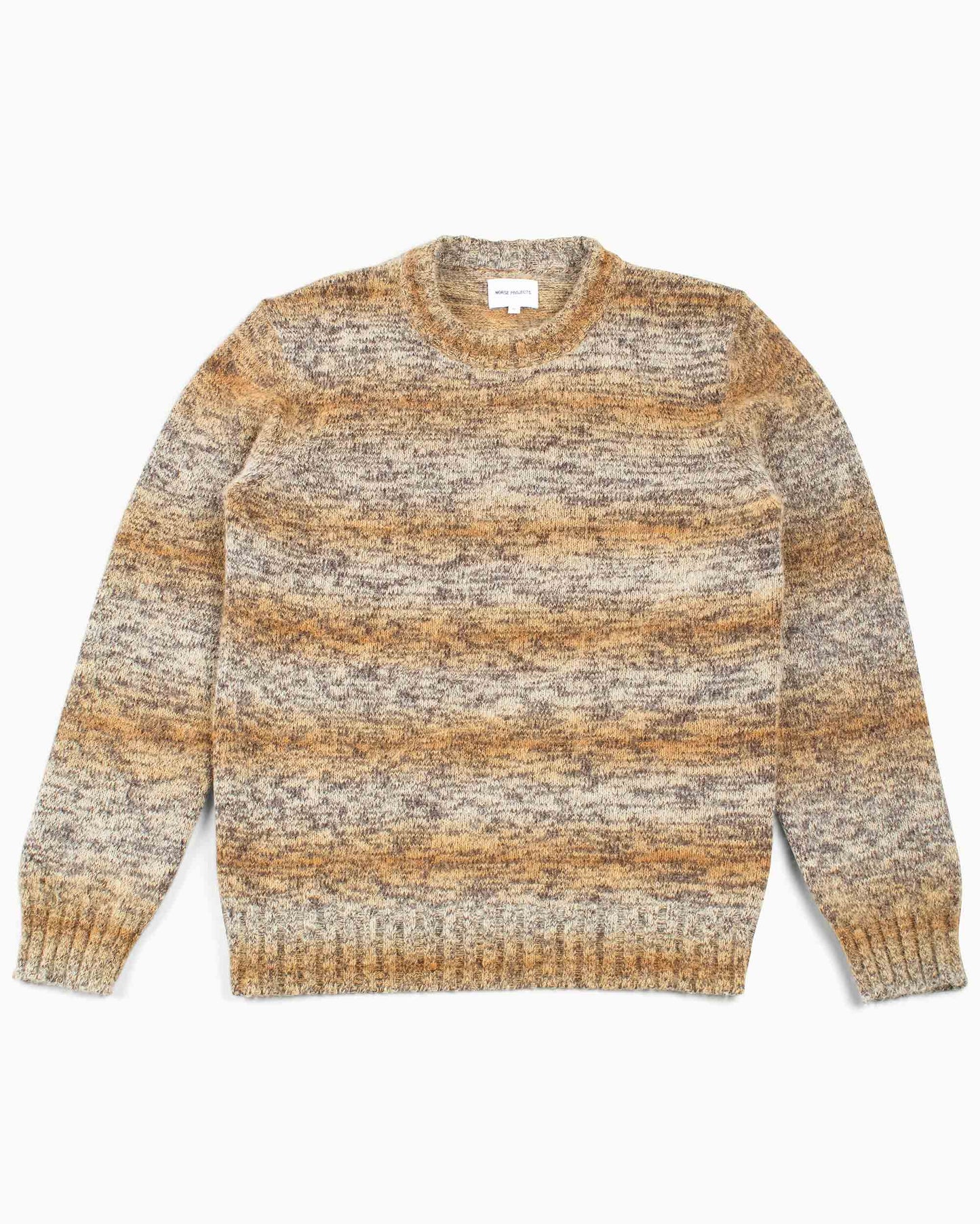 Norse Projects Sigfred Space Dye Heathland Brown