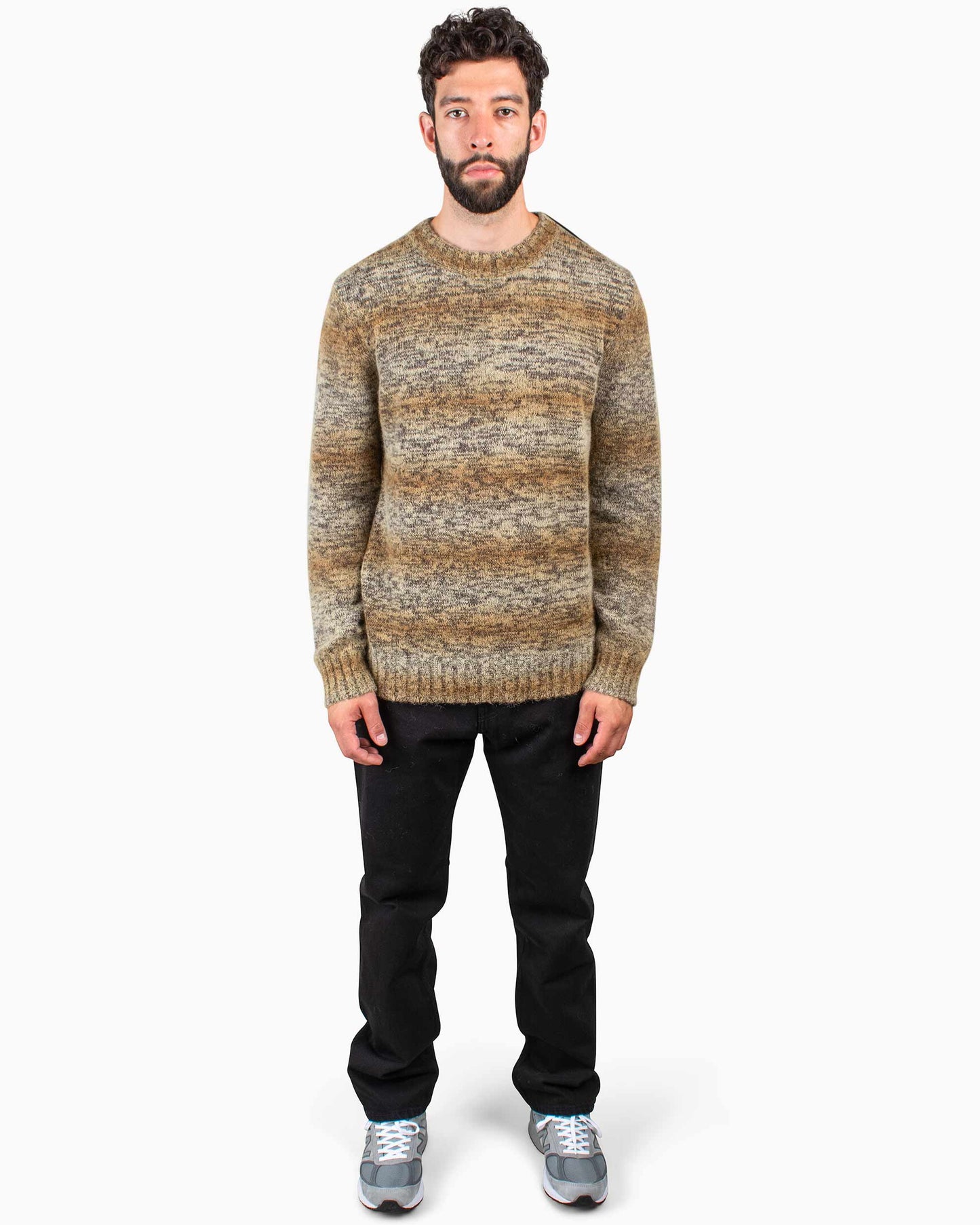 Norse Projects Sigfred Space Dye Heathland Brown