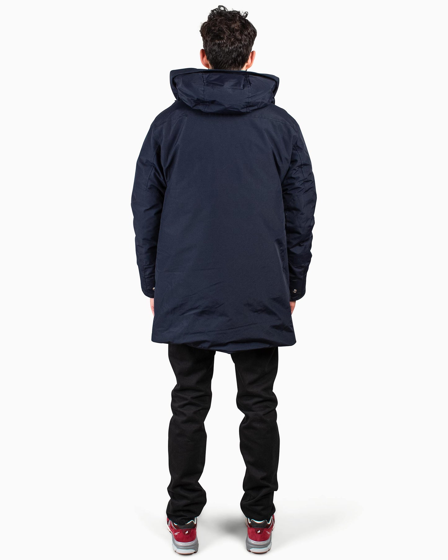 Norse Projects Stavanger Gore-tex Infinium Down Parka Dark Navy Back