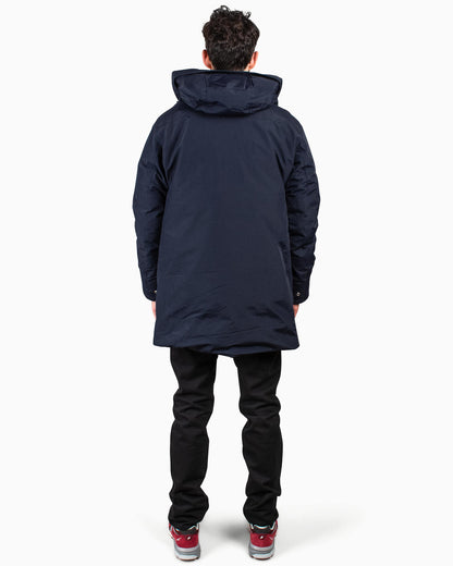 Norse Projects Stavanger Gore-tex Infinium Down Parka Dark Navy Back