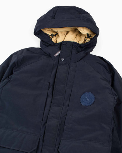 Norse Projects Stavanger Gore-tex Infinium Down Parka Dark Navy Details