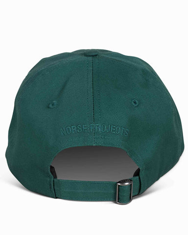 Norse Projects Twill Sports Cap Dartmouth Green
