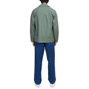 Norse Projects x Geoff Mcfetridge Mads Backsatin Thyme Green Back