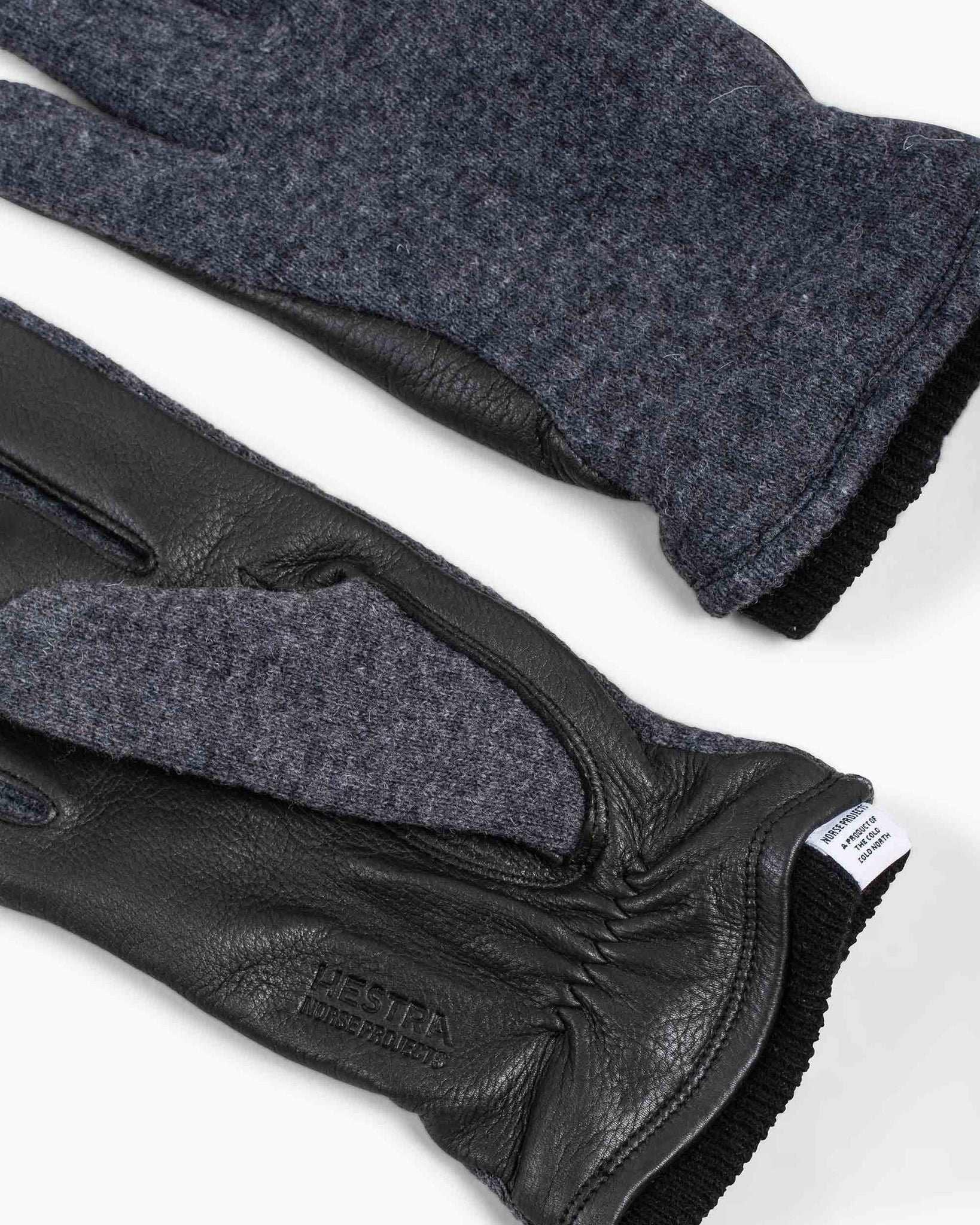 Norse Projects x Hestra Svante Charcoal Details