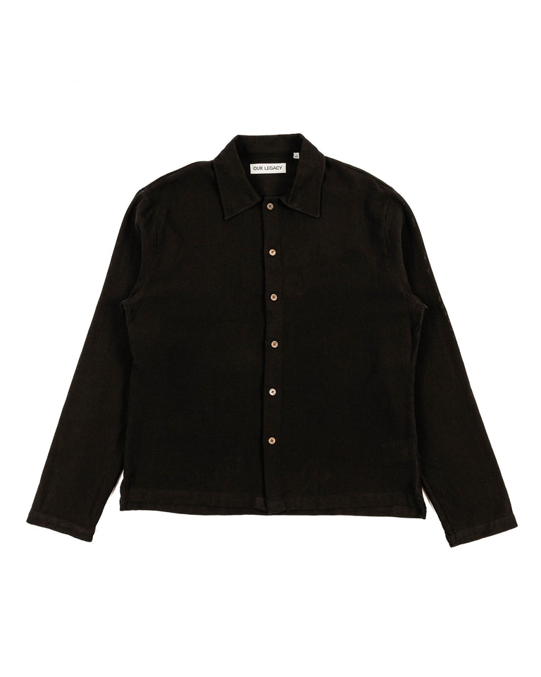 Our Legacy Cardigan Black Mohair