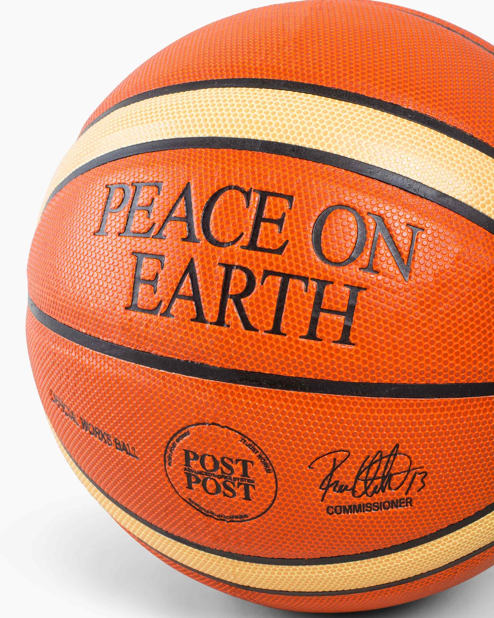 Post Post Works Peace On Earth Basketball Side