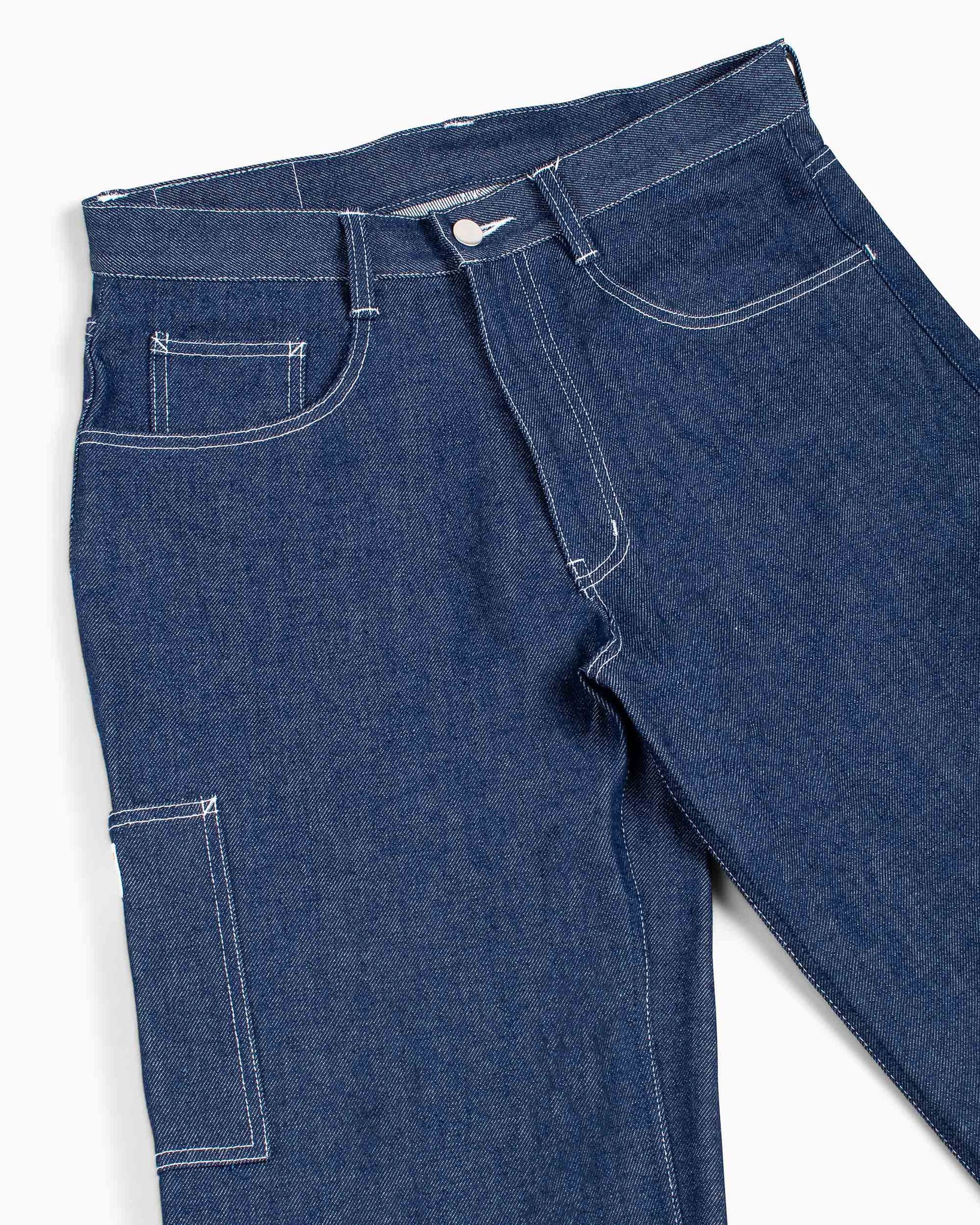 Randy's Garments 7-Pocket Jean Indigo Raw American Denim Details