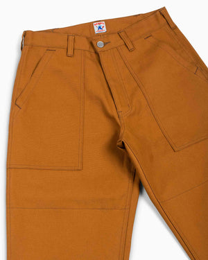 Randy's Garments Utility Pants Brown Canvas Details