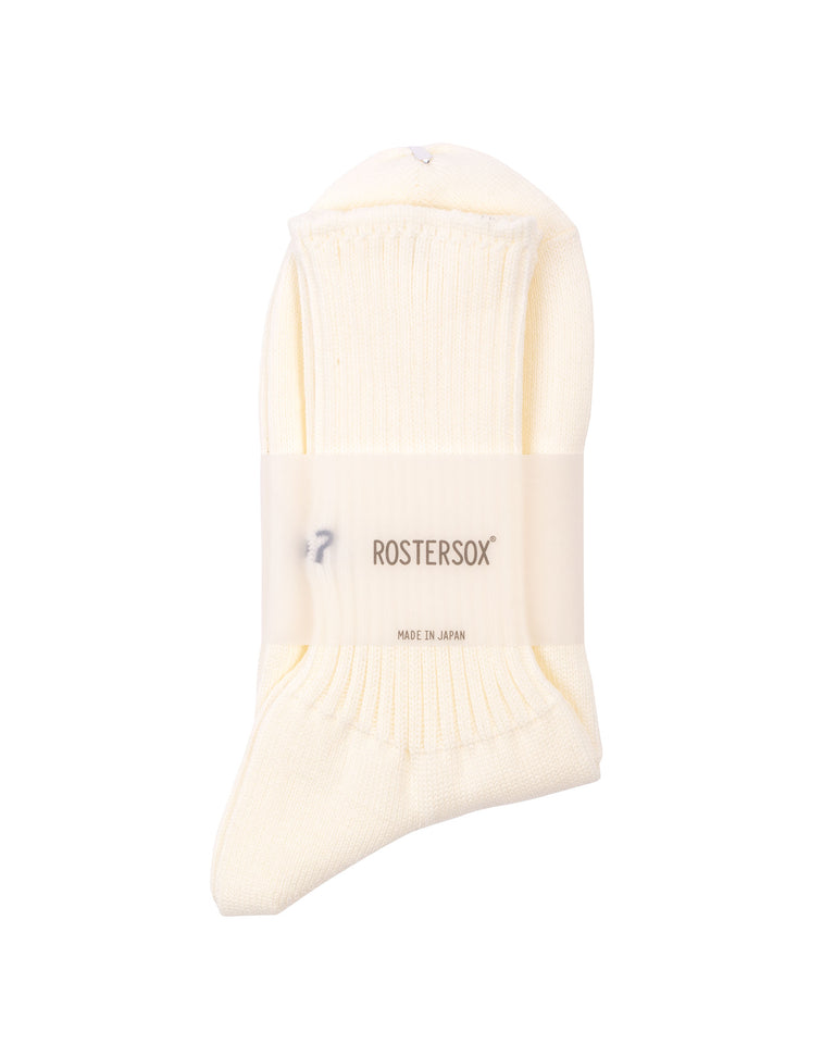Rostersox What's Up Socks White