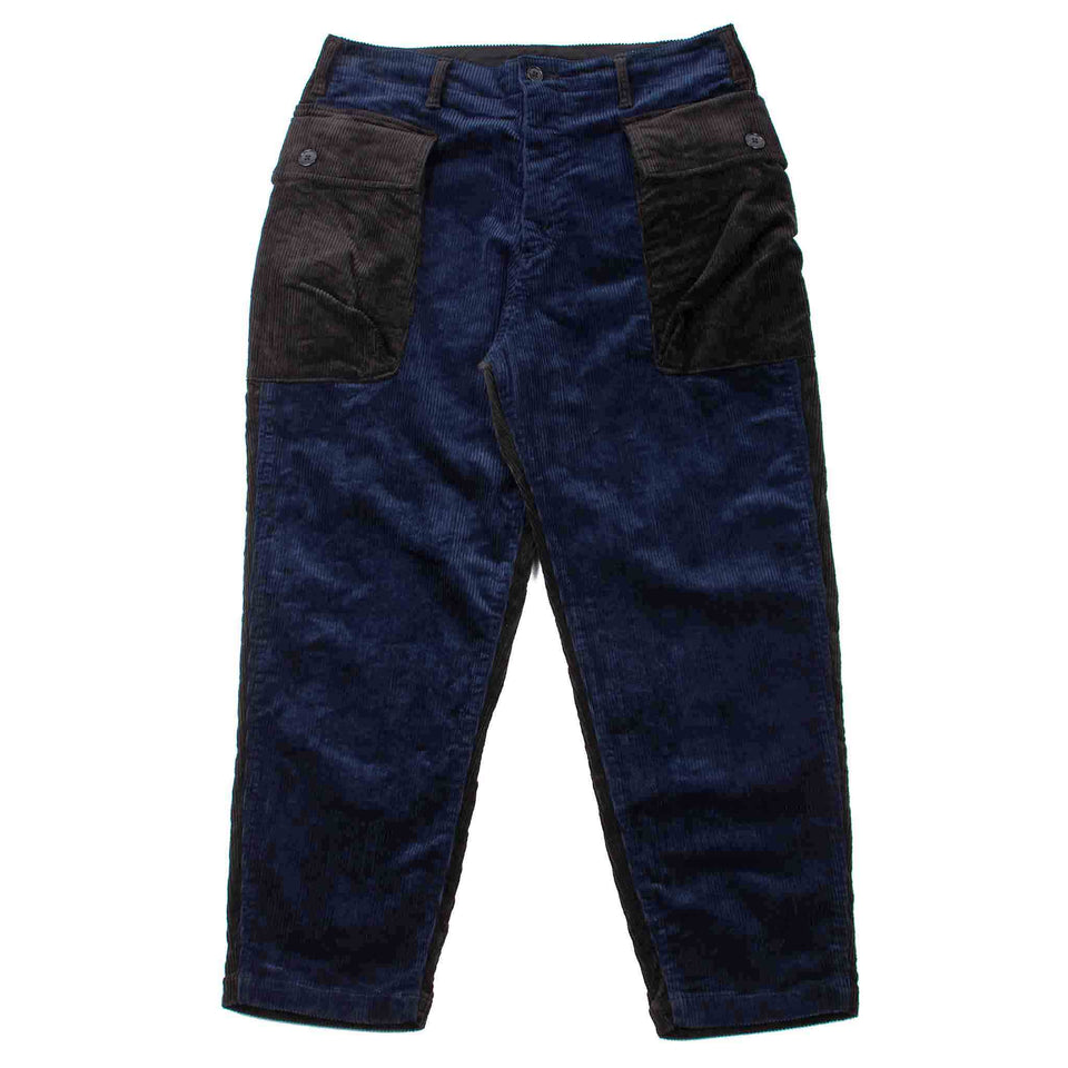 Sage de Cret 9/10 Length Military Pants Black/Navy 8W