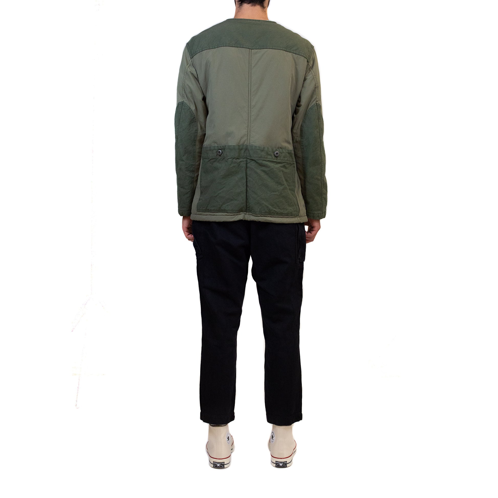 Sage-de-Cret-Field-Jacket-Khaki-Model-Fit-back