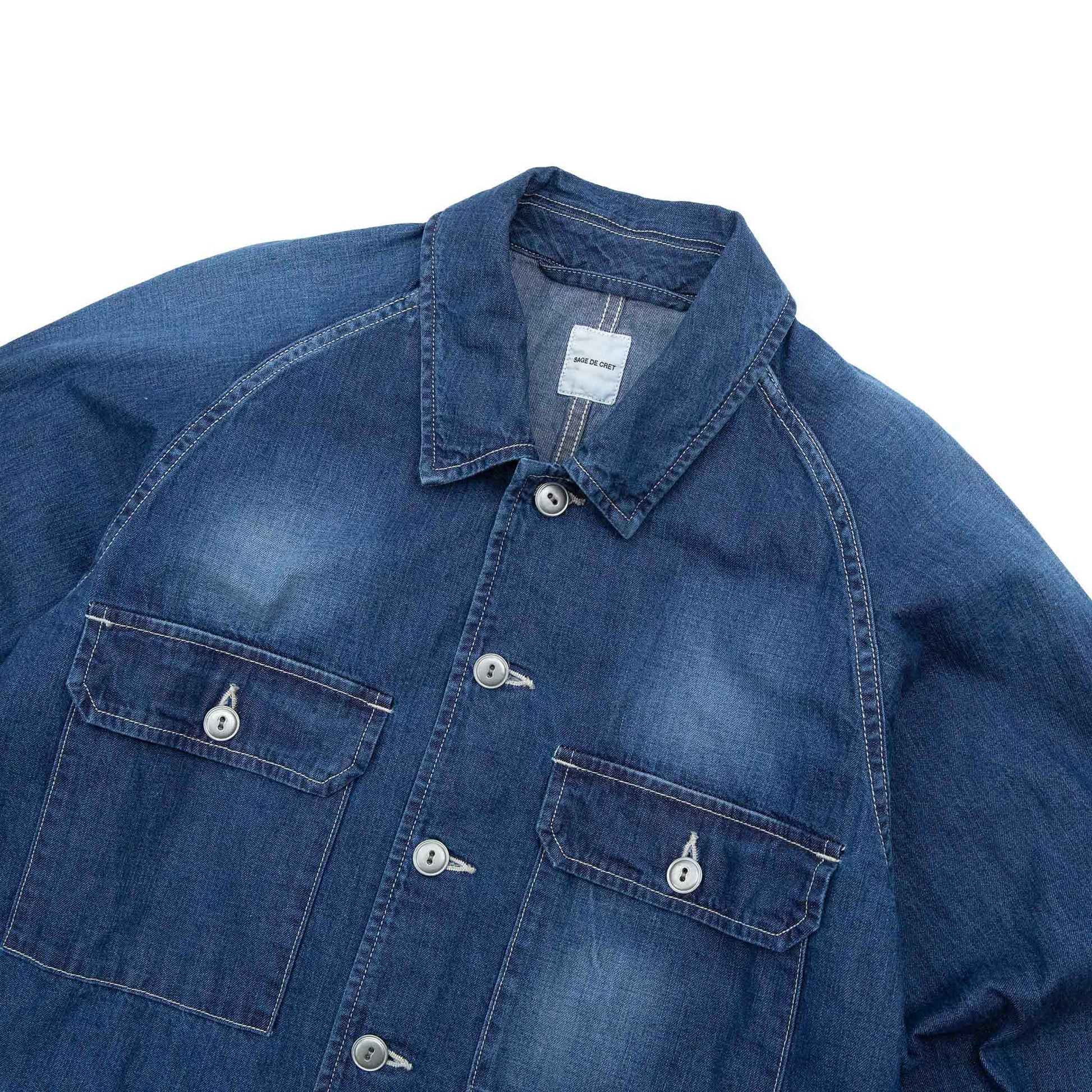 Sage de Cret Shirt Jacket Indigo