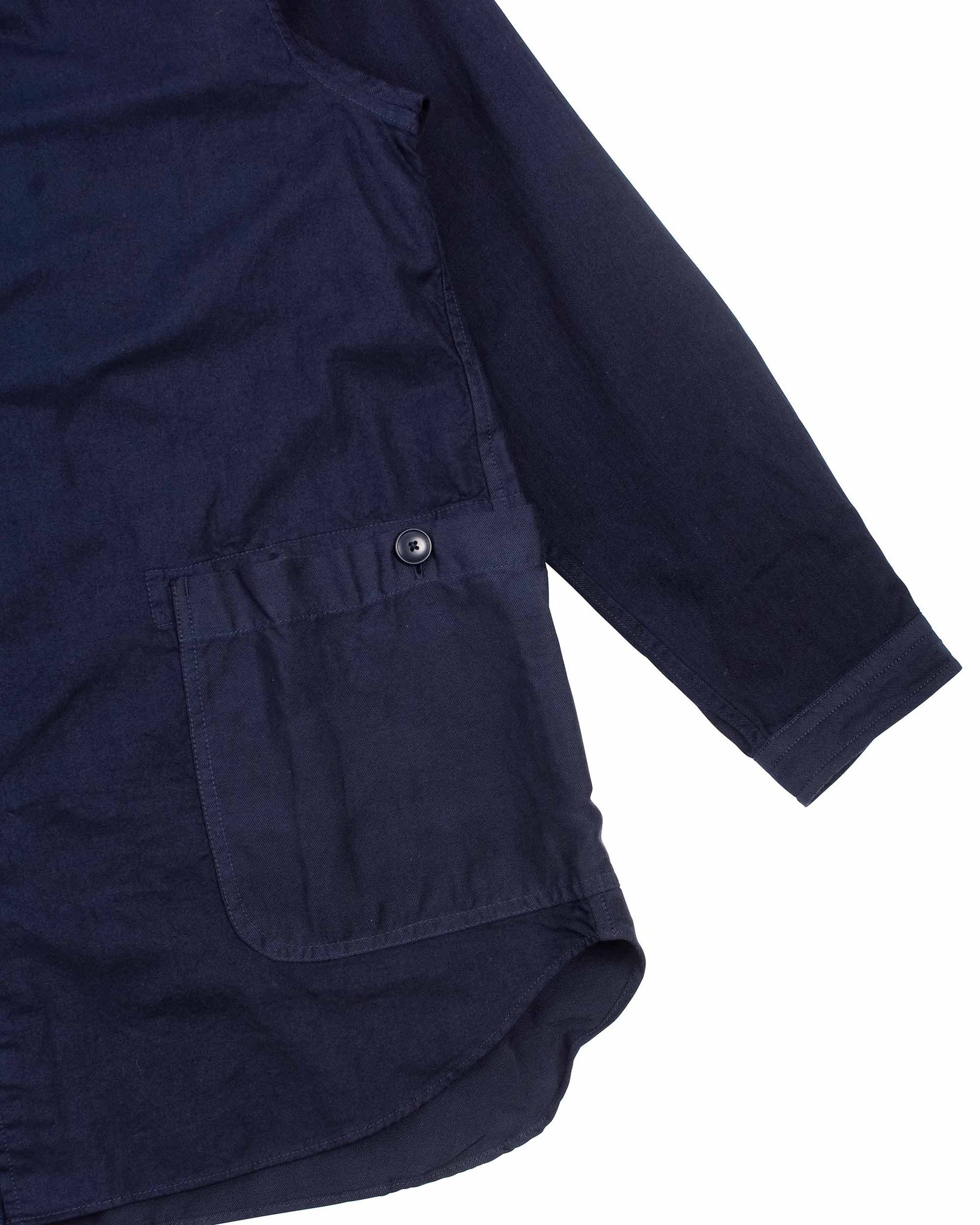 Sage de Cret Shirt Jacket Navy Multi Details