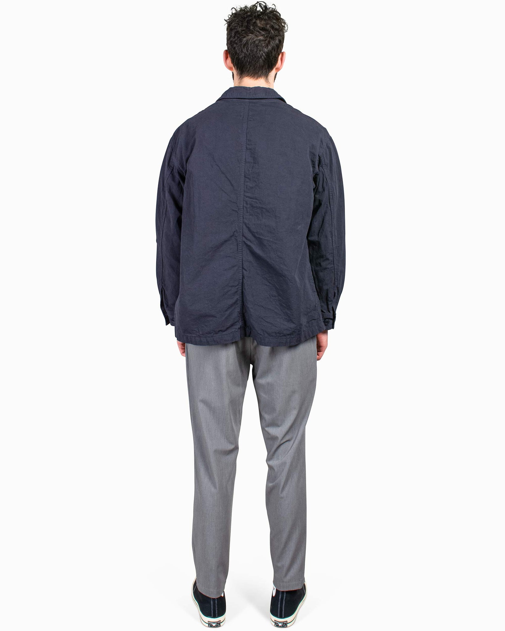 Sage de Cret Tapered Pants Medium Grey Polyester/Rayon 2WAY Stretch Back