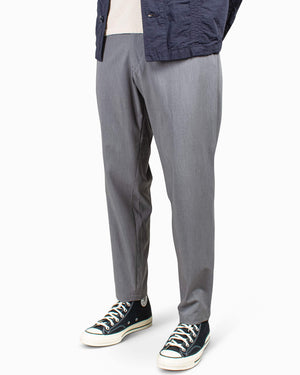 Sage de Cret Tapered Pants Medium Grey Polyester/Rayon 2WAY Stretch Close