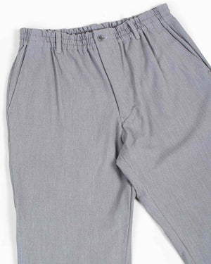Sage de Cret Tapered Pants Medium Grey Polyester/Rayon 2WAY Stretch Details