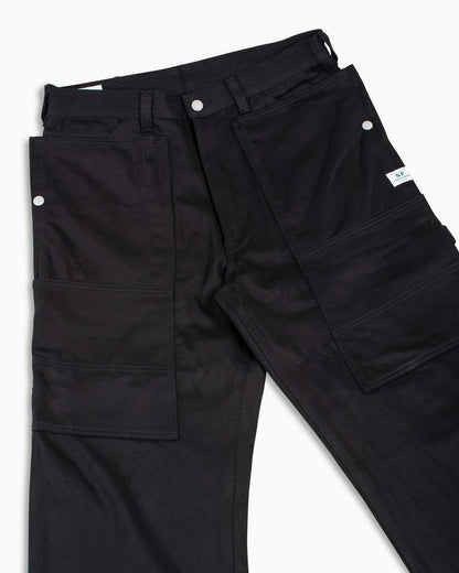 Sassafras Fall Leaf Tough Pants Work Satin Black Details