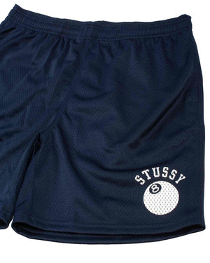 Stüssy 8-Ball Mesh Short Navy Details