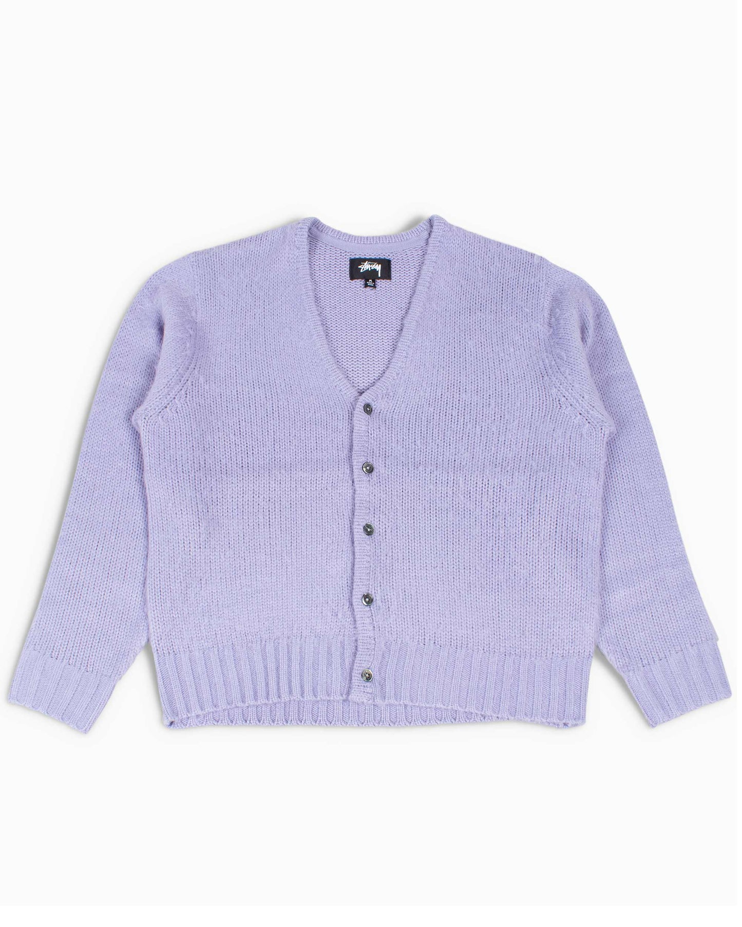 Stüssy Brushed Cardigan Lavender