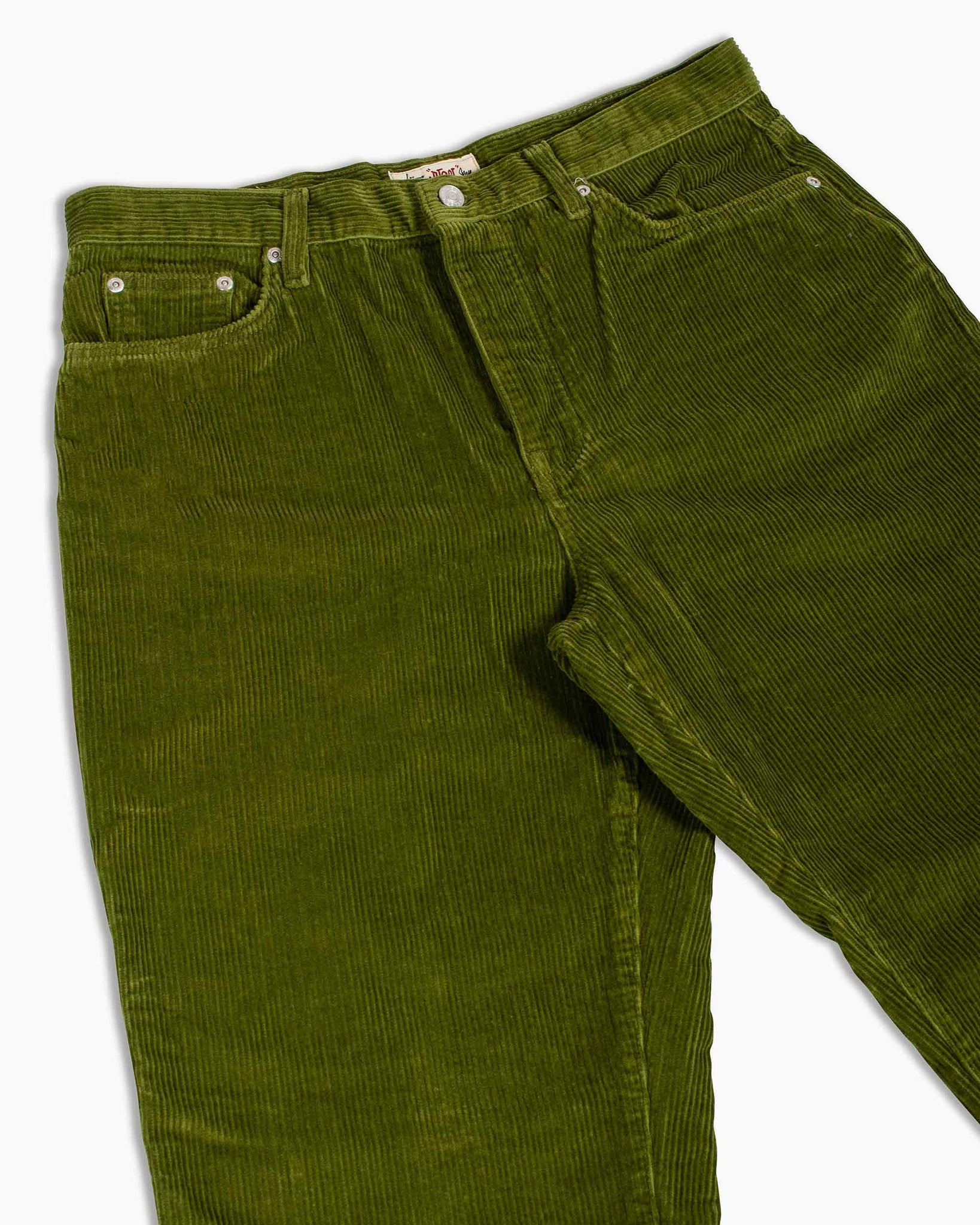 Stüssy Corduroy Big Ol' Jeans Olive Details