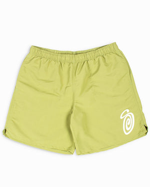 Stüssy Curly S Water Short Sage