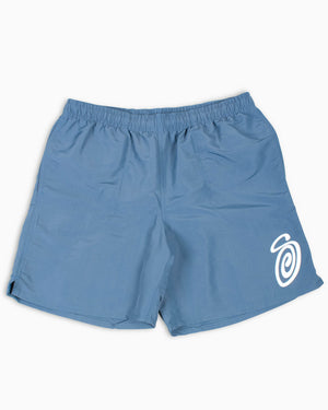 Stüssy Curly S Water Short Washed Navy