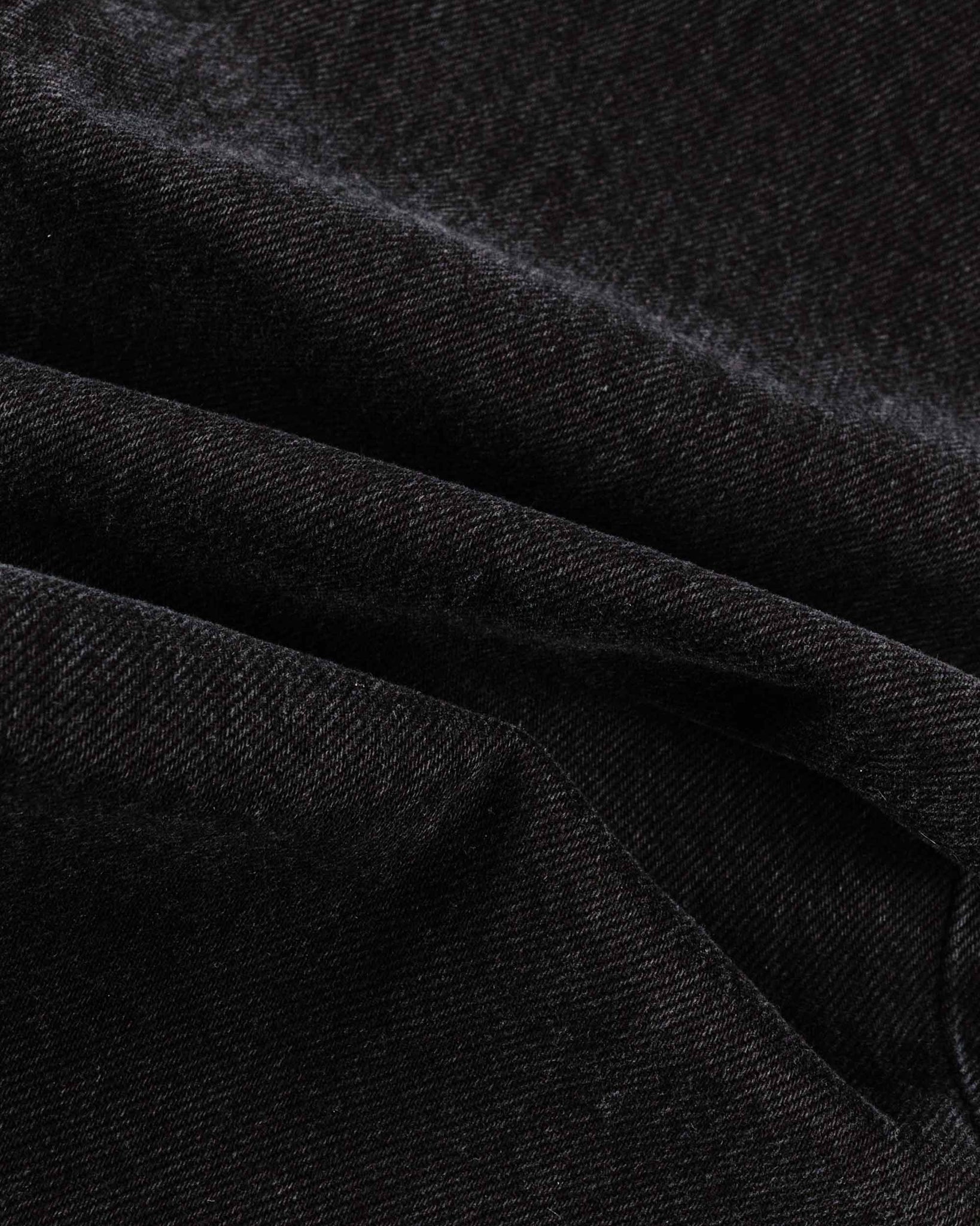 Sunflower Standard Washed Black Fabric