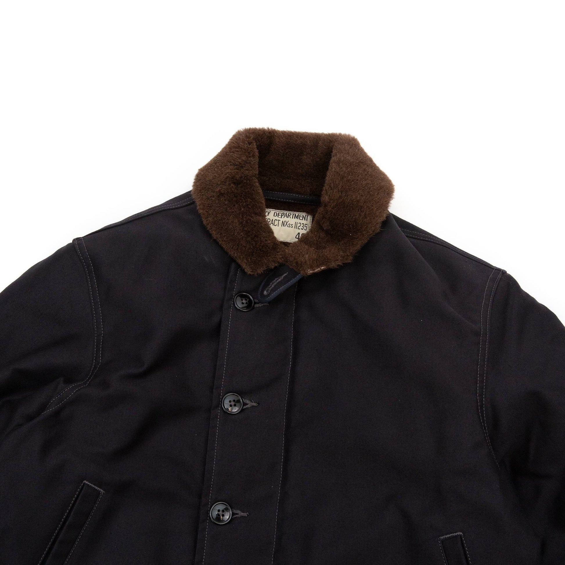 The Real McCoy's MJ14109 N-1 Deck Jacket Navy