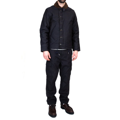 The Real McCoy's MJ14109 N-1 Deck Jacket Navy