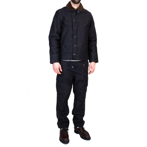 The Real McCoy's MJ14109 N-1 Deck Jacket (Navy)