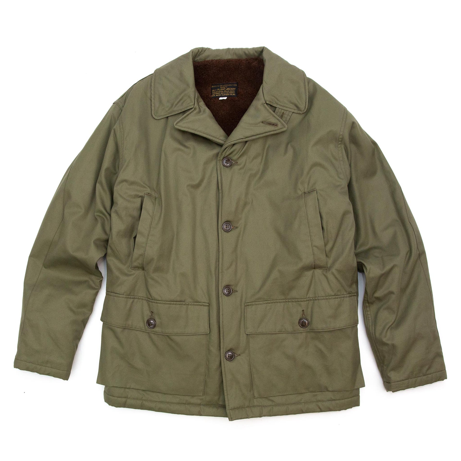 リアルマッコイズ MJ14111 AL-1 55J13 ジャケット オリーブ