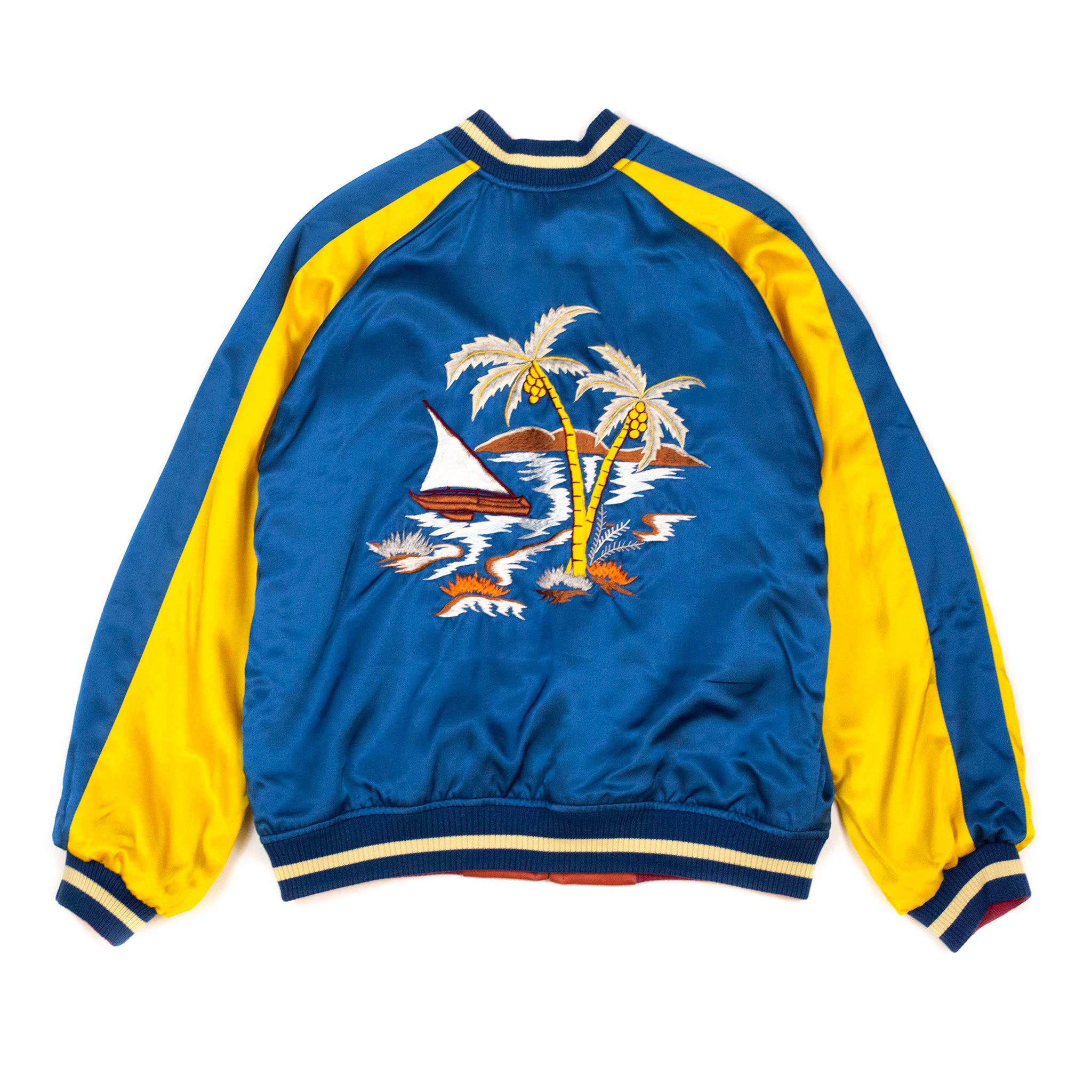 The Real McCoy's MJ20026 Suka Jacket / Philippines Red/Blue