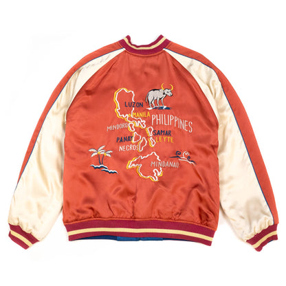 The Real McCoy's MJ20026 Suka Jacket / Philippines Red/Blue