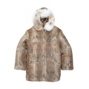 real fur coat set3点
