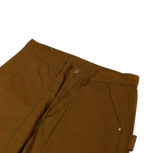 The-Real-McCoy_s-MP19102-8HU-Canvas-Double-Knee-Work-Trousers-Brown-detail-flat