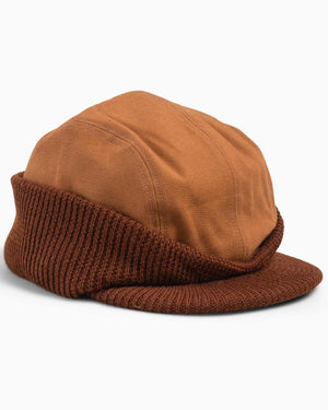 The Real McCoy's 8HU Blizzard Cap Brown