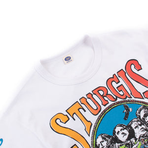 The Real McCoy's BC21006 Buco L/S Tee / Sturgis White Detail