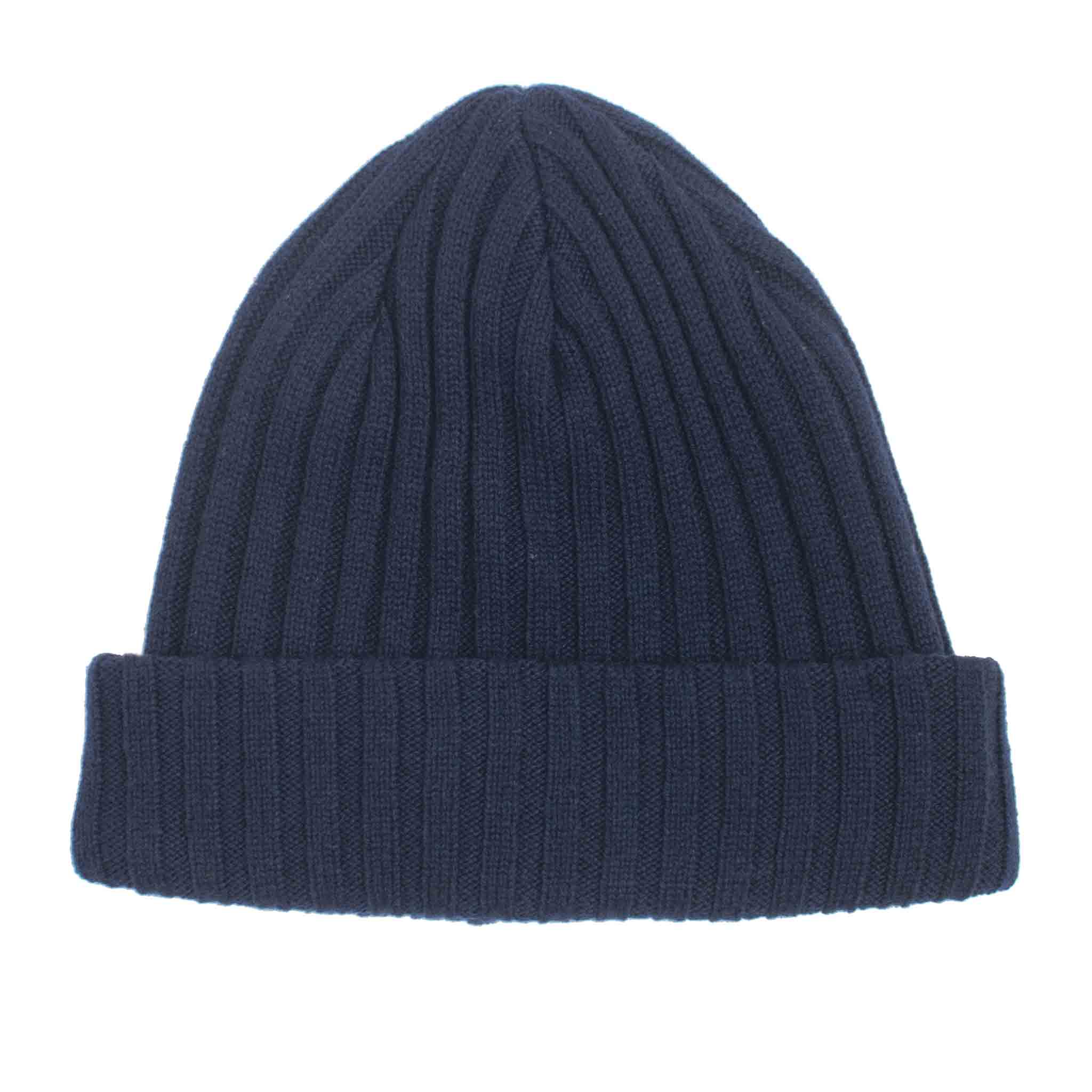 The Real McCoy's MA21105 Wool Cashmere Knit Cap Navy