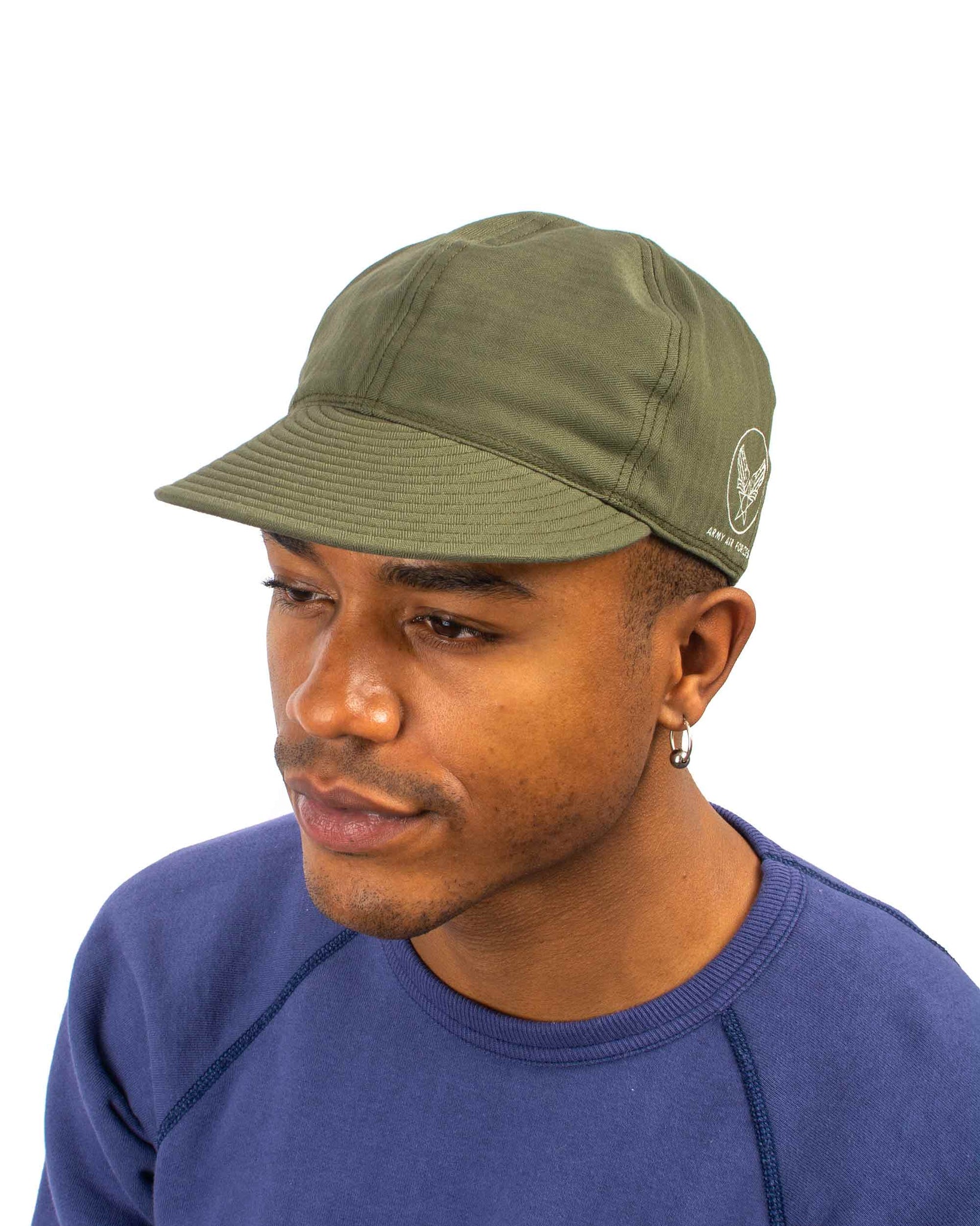 The Real McCoy's MA22001 Type A-3 Cap / Decal Olive Model