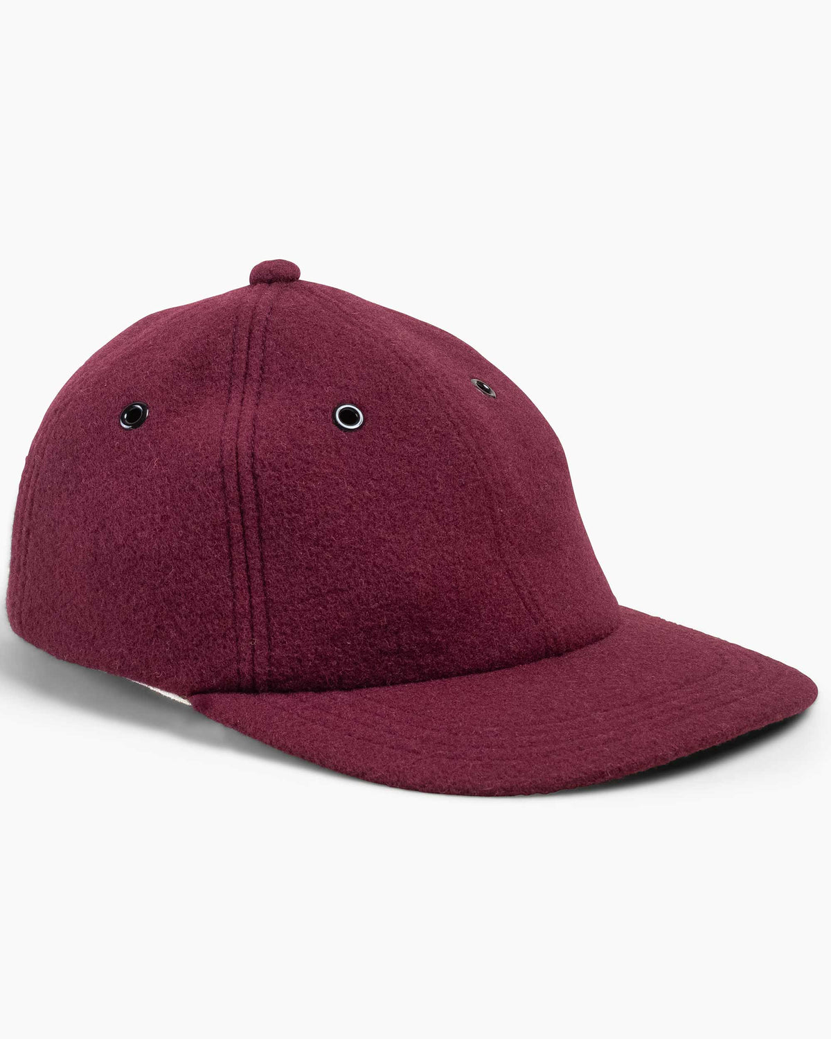 Anthropology Wool Maroon Hat Aurélien | Extrafine Merino Hat Burgundy main image 2