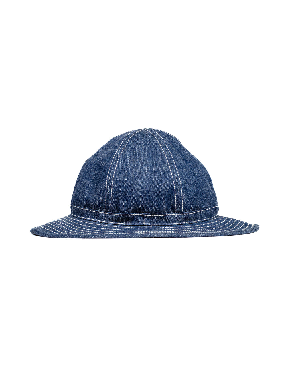 indigo denim Fisherman's cap in blue