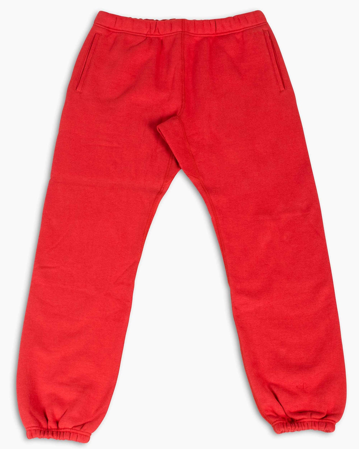 The Real McCoy's MC18118 10 oz. Loopwheel Sweatpants Cherry